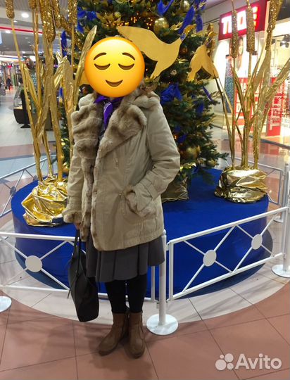 Куртка с мехом шиншиллы