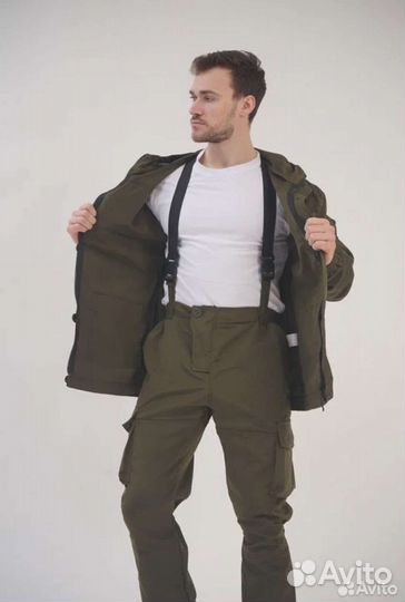 Костюм горка 8 летний Олива Камуфляж Мох