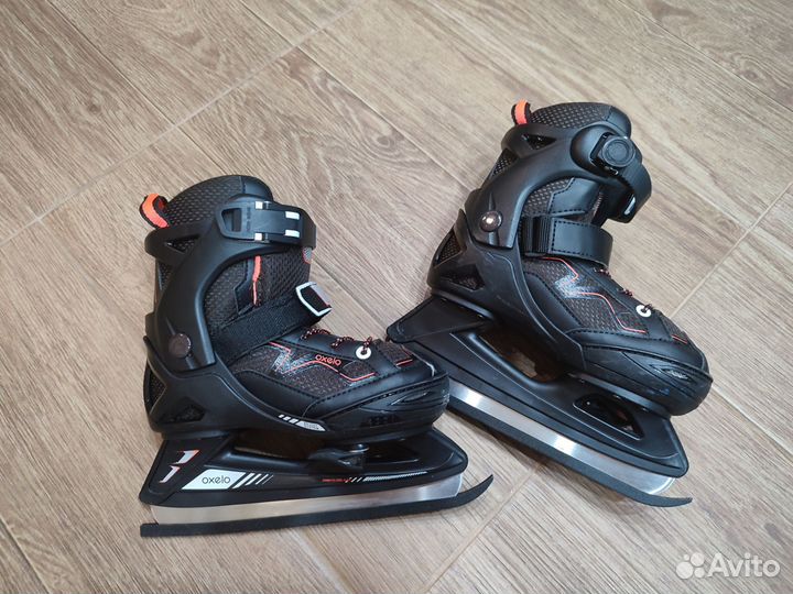 Коньки детские раздвижные, р. 29-32