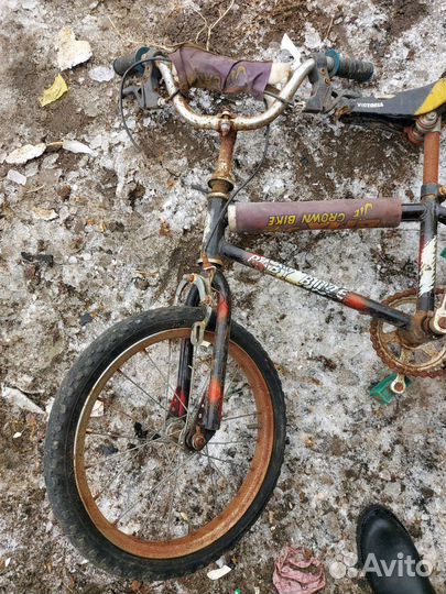 Детский велосипед на запчасти