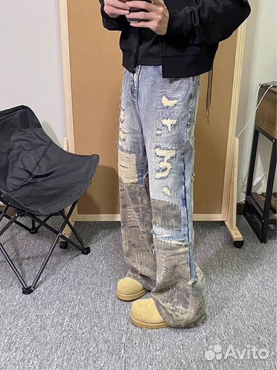 Джинсы клеш balenciaga