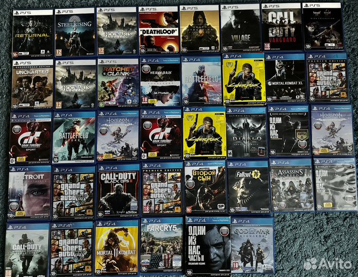 Игры ps4/ps5