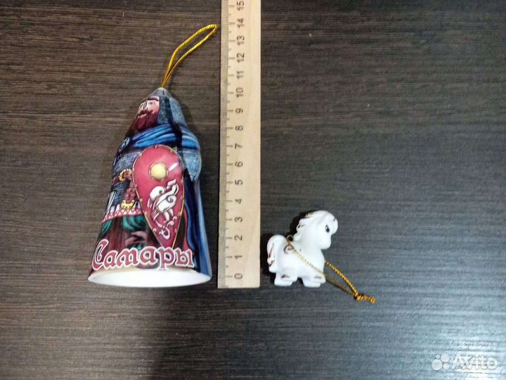 Елочные игрушки фарфор