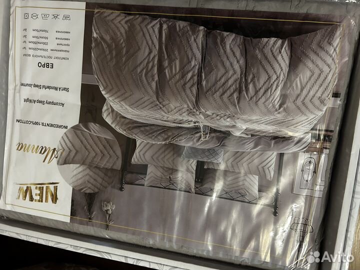 Постельное белье сатин евро