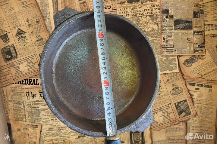 Чугунная сковорода СССР
