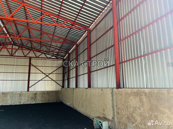 Производство ангаров, складов, навесов