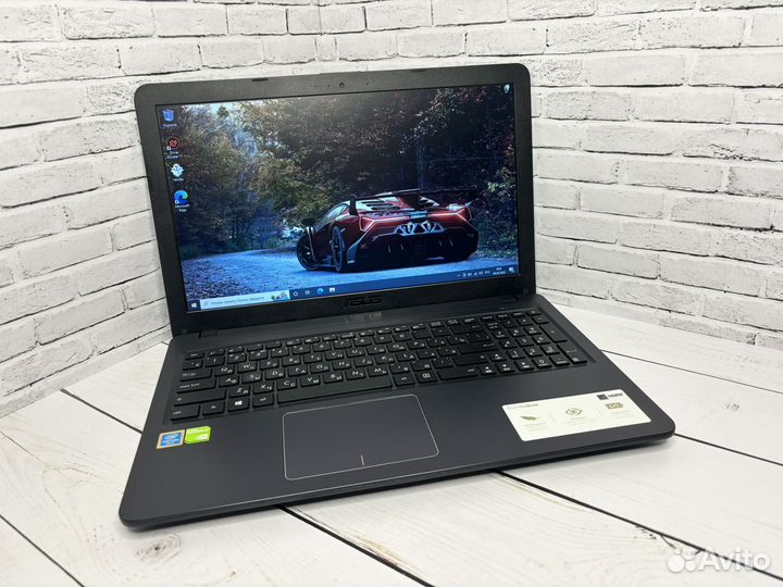 Свежий asus VivoBook MX110/ RAM 20/ SSD 500