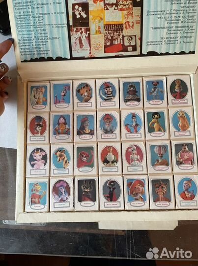 Спички СССР коллекция «театр кукол»