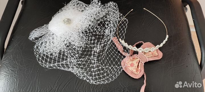 Диадема, бантик, вуаль