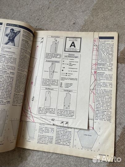 Немецкие журналы Burda 80-х и 90х годов раритет