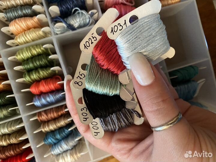 Остатки для вышивки крестиком