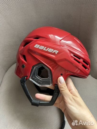 Шлем хоккейный bauer re akt S защита шеи oroks