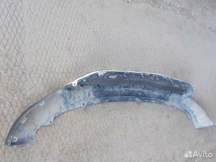 Накладка на бампер mercedes gls x253 передняя