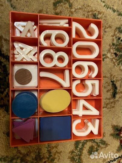 Математический набор Учись считать СССР