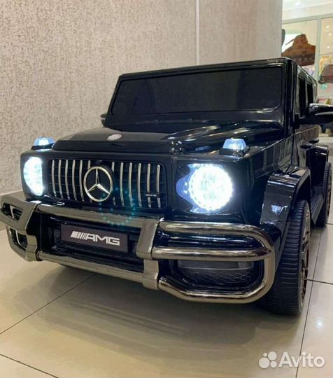 Детский электромобиль двухместный