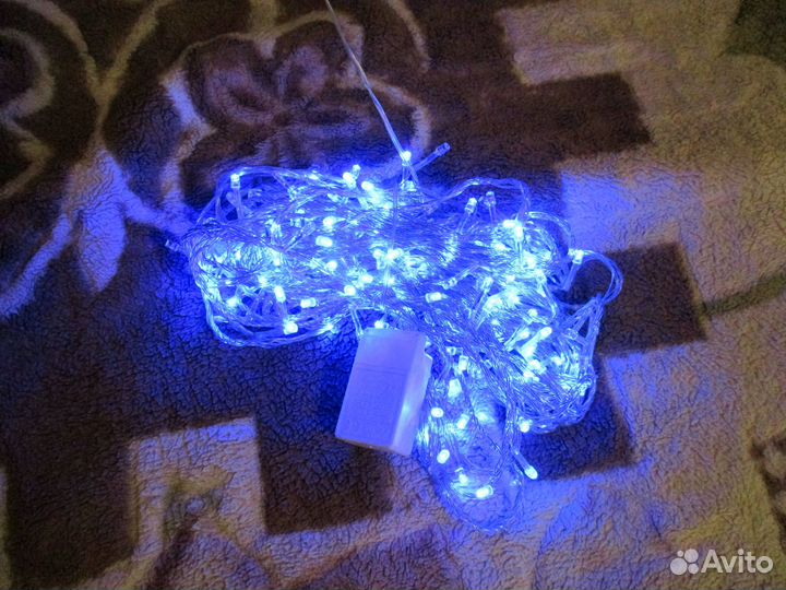 Ёлочные игрушки СССР-гдр Одним Лотом, Гирлянда