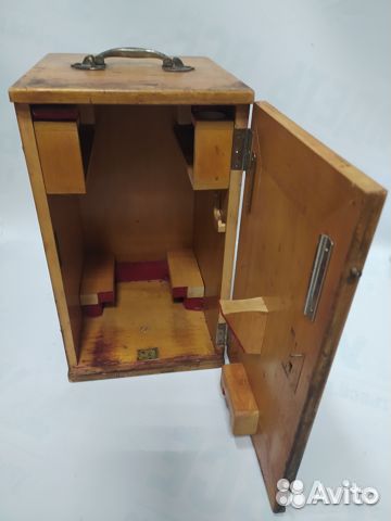 Ящик деревянный для микроскопа