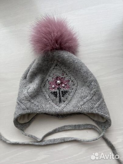 Шапка для девочки 46-48