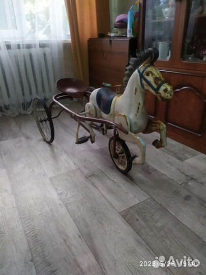Конь педальный СССР ранний