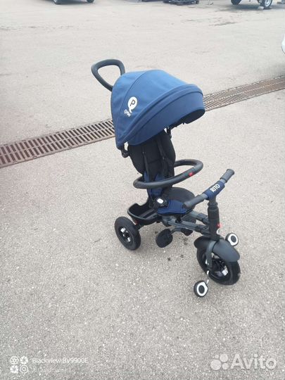 Детский трехколесный велосипед складной