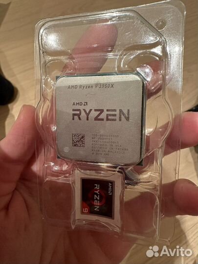 Процессор amd ryzen 9 3950x новый