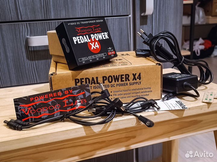 Pedal Power X4 Voodoo Lab (США, Блок Питания 9V)