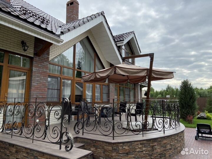 Большие уличные боковые зонты