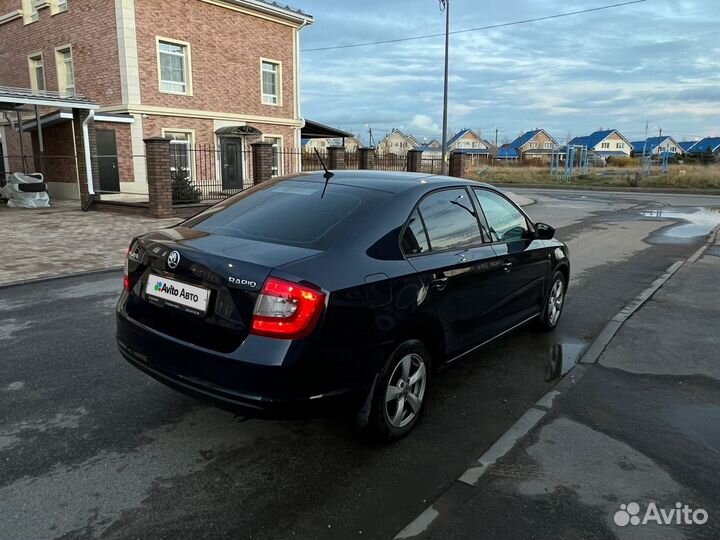 Skoda Rapid 1.6 AT, 2016, 120 000 км