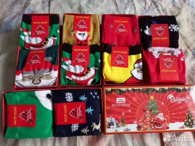 Новогодние носочки