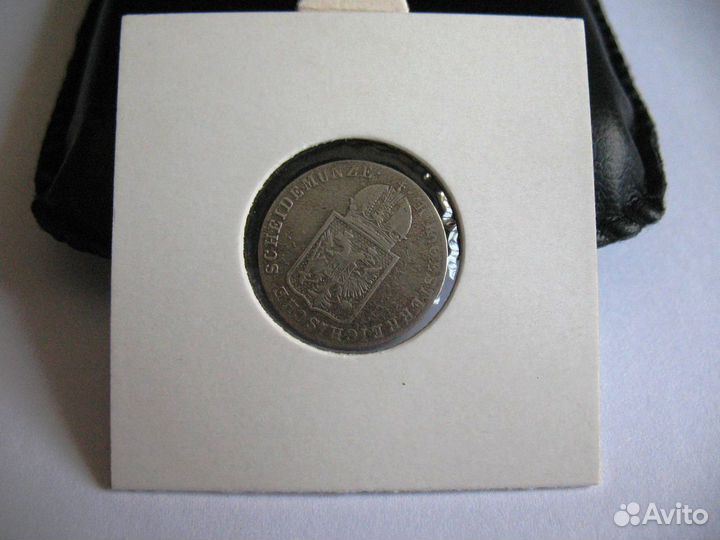 Монета 6 Крейцеров 1849 года