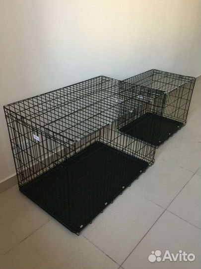 Новая клетка с пластиковым поддоном