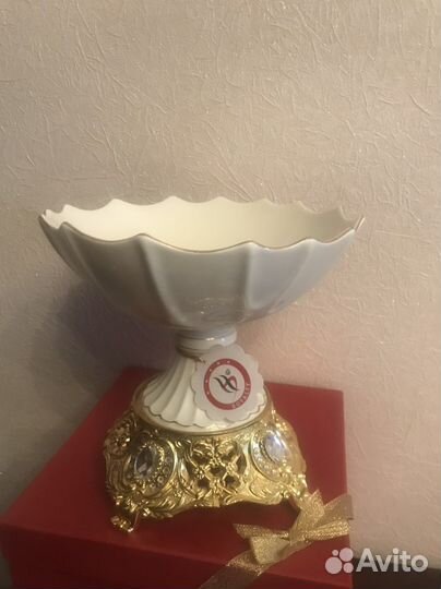 Ваза керамика новая Д20см