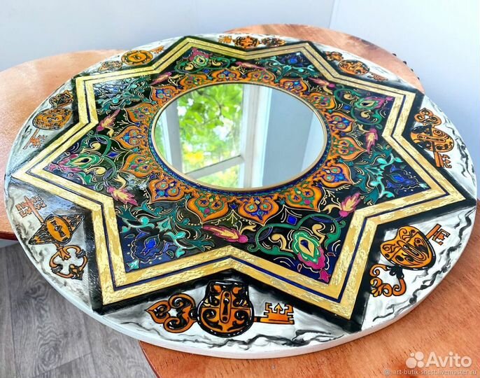 Зеркало в восточном стиле - дизайнерское