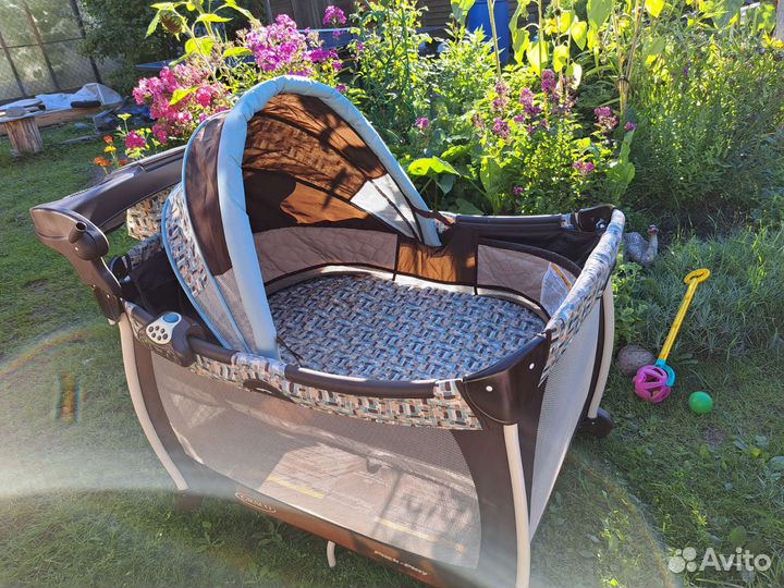 Детская кровать манеж