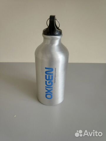 Бутылка спортивная для воды 400 мл алюминиевая