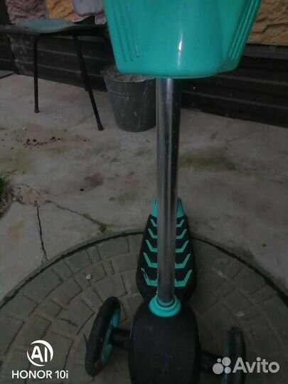 Самокат детский трехколесный бу