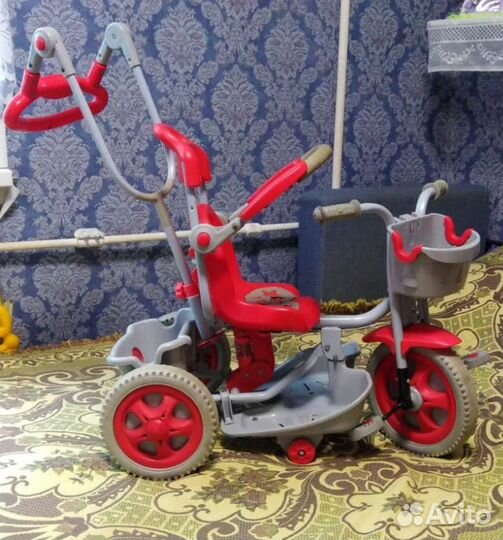 Детский трехколесный велосипед бу