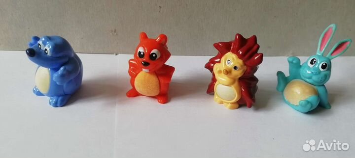 Бархатные пузики - серия киндер игрушек