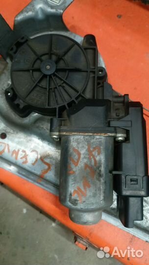 Стеклоподъёмник Рено сценик 2 передний левый