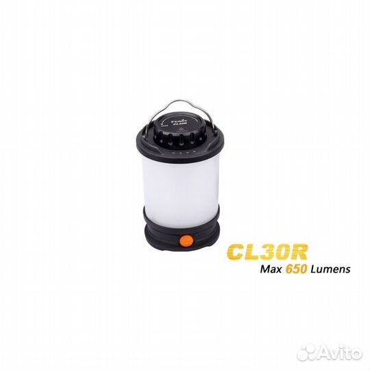 Фонарь Fenix CL30R черный