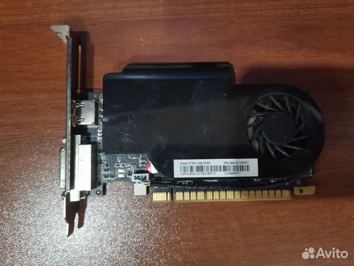 Видеокарта Geforce gt630 2gb ddr3