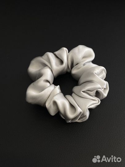 Резинка для волос из 100% натурального шелка