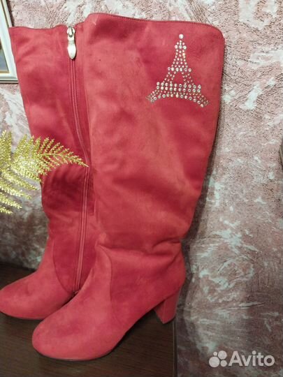 Зимние женские сапоги 38