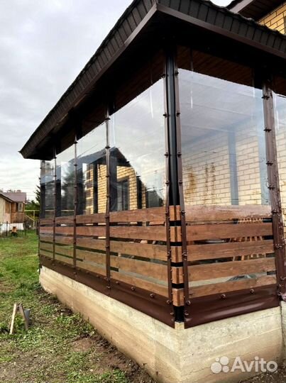 Мягкие окна из пвх пленки / не лопаются