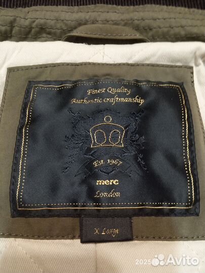 Тренч утепленный