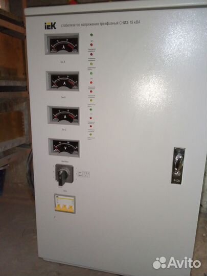 Стабилизатор напряжения трехфазный 15 ква IEK