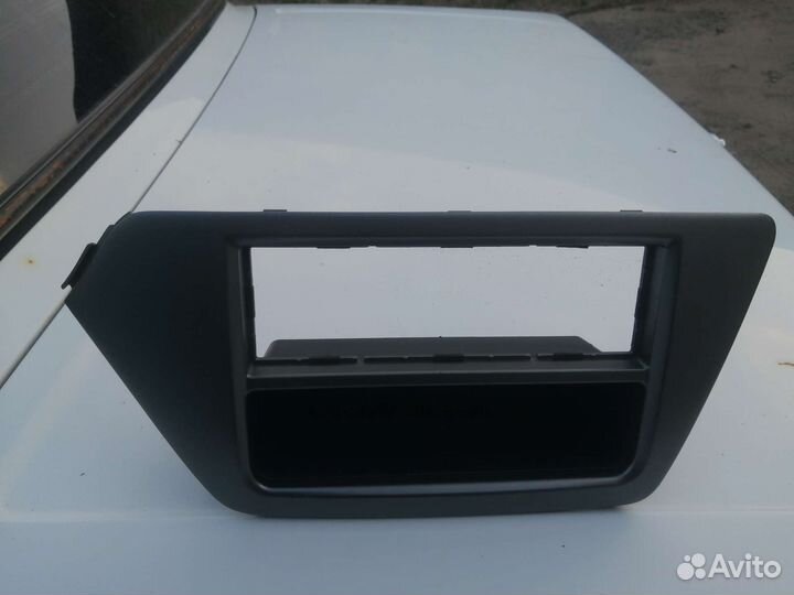 Рамка для магнитолы киа рио