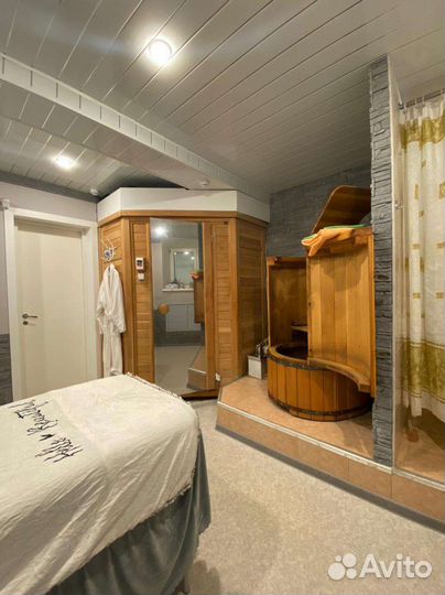 Кедровая бочка+ травяной скрабирующий массаж