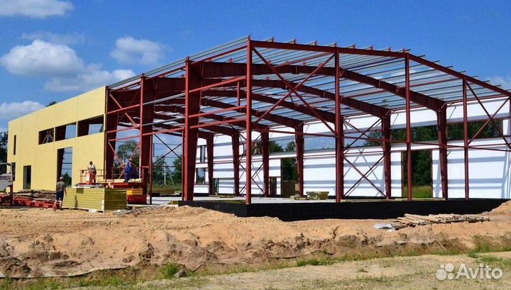 Продажа складов быстровозводимых на заказ, арт:Hfo