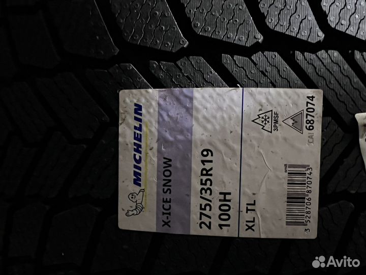 Michelin X-Ice Snow 275/35 R19 и 245/40 R19 100H